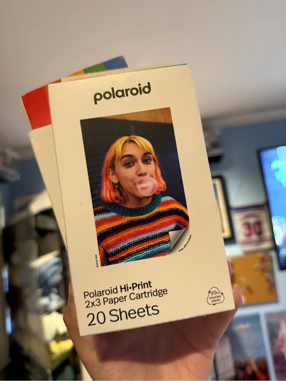 Polaroid Hi-Print 2x3 Paper Cartridge 20 Sheets